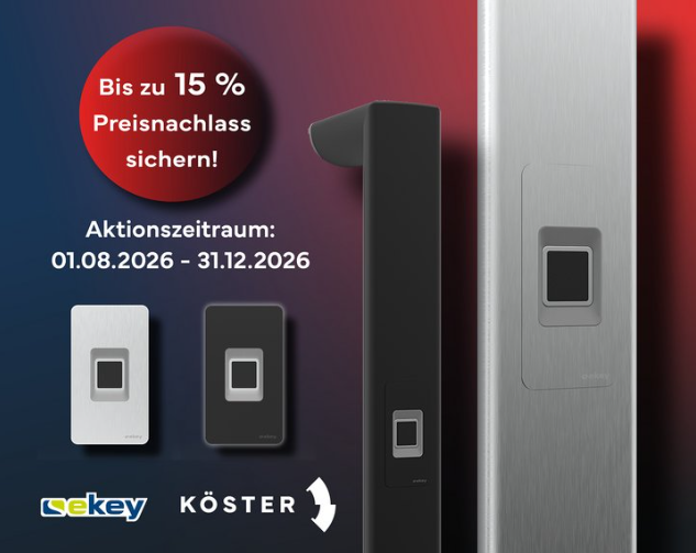 Köster Fingerprint-Aktion